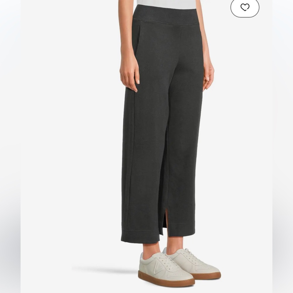 Pact Women's Wide Leg Pants - Black
